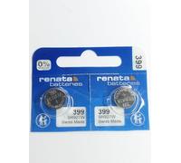Renata - Batteria singola per orologio Renata 399 Swiss Made o SR927SW o AG7 da 1,5 V
