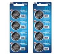 Renata Batterie CR2325 - 3 V batteria a bottone al litio 2325 (8 pezzi)