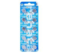 10 x Renata 390 Pila Batteria Orologio Mercury Free Silver Oxide SR1130SW 1.55V