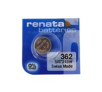 Renata, batterie singole per orologio, prodotto svizzero, 362 o SR 721 SW o AG11, da 1,5V
