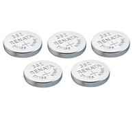 Renata, batterie singole per orologio, prodotto svizzero, 362 o SR 721 SW o AG11, da 1,5V