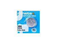 Renata - Batteria senza mercurio, 1,55 Volt, da orologio, la batteria 386 sostituisce la SR43SW