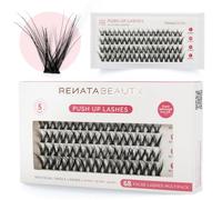 Renata Beauty Ciglia Push Up - Multipack di 68 pezzi, Lunghezze Diverse (10mm, 12mm, 14mm), Volume e Sollevamento Potenziati, Facili da Applicare, Riutilizzabili, Ideali per Stili Audaci e Sollevati