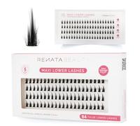Renata Beauty Maxi Ciglia Inferiori - Multipack da 84 pezzi, Lunghezza Uniforme di 8mm, Potenziamento Drammatico Sotto Occhi, Facili da Applicare, Riutilizzabili, Perfette per Look Occhi Audaci