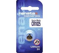 Renata CR1025, 1025 Batteria Bottone Litio 3V, 1 x Set da 2, 2 Pile