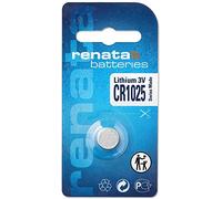 Renata CR1025 - Pila a bottone CR 1025, al litio 30 mAh, 3 V, 1 pezzo