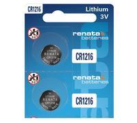 Renata CR1216 - Batterie al litio a bottone 1216, 3 V, 2 pezzi