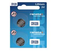 Renata CR1220 - Batterie al litio a bottone 1220, 3 V, 2 pezzi