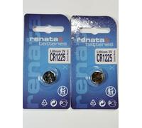 Renata CR1225, 1225 Batteria Bottone Litio 3V (1 x Set da 2), 2 Pile