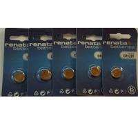Renata CR1225 - Batterie al litio a bottone 1225, 3 V, 5 pezzi