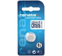 Renata CR1616 3V batteria a bottone al litio per orologio DL1616, ECR1616, BR1616 (2 x CR 1616)