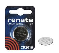 Renata CR2016 - 2 batterie al litio a bottone CR2016, 3 V, 90 mAh, per orologio