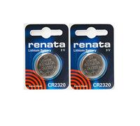 2 x CR2320 Batteria al litio 3 V Batteria Renata Made in Swiss Watch | | | Chiave Gadget