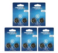 Renata CR2320 - Batteria a bottone al litio da 3 V, precisione svizzera per dispositivi fitness, chiavi auto e elettronica speciale, confezione da 5 x 2 pezzi
