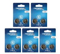 Renata CR2325, 2325 Batteria Bottone Litio 3V (5 x Set da 2) / 10 Pile