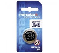 Renata CR2430 lithium button cell battery - 2 Pieces