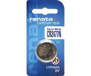 Renata CR2477N Batteria al litio da 3 Volt (6 batterie)..