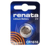 100 Renata CR1616 3 Volt 16.0 x 1,6 mm BATTERIA LITIO