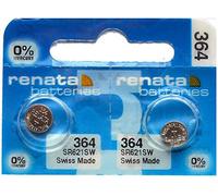 Renata Ossido d'argento Guardare Batteria, 2 Pezzi, 2.3 g