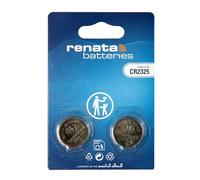 Renata CR2325, 2325 Batteria Bottone Litio 3V, 1 x Set da 2, 2 Pile