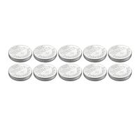 RENATA Set di 10 batterie a bottone in argento ossido 390/SR1130SW 0% mercurio
