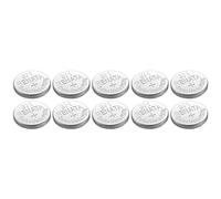 RENATA Set di 10 batterie a bottone in argento ossido 371/SR920 SW 0% mercurio