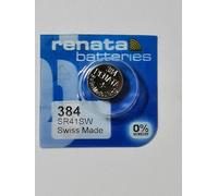 Renata singolo Watch battery Swiss Made Renata 384 o SR41SW o AG3 1.5 V