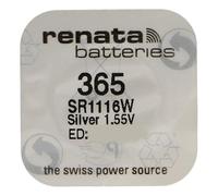 Renata SP 365 SR1116W Watch Battery Pack of 10