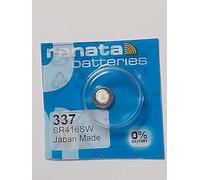 Renata SR416SW - Batterie a bottone al litio, prodotte in Svizzera, confezione da 10
