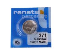 Renata SR920SW batteria 371, 1,55 ° V, argentato, 2 pezzi