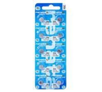 10 x Renata 384 Pila Batteria Orologio Mercury Free Silver Oxide SR41SW 1.55V
