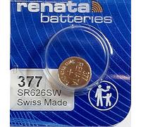 Renata/Swatch Group - Batteria pulsante ossido d'argento 377 1,55 V 28 mAh