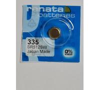 Renata/Swatch Group - Pila bottone ossido d'argento 335 RENATA 1.55V 5.5mAh