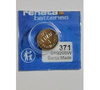 Renata / Swatch Group - Pila bottone ossido d'argento 371 RENATA 1.55V 40mAh - Blister x 1