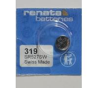 Renata/Swatch GroupPile pulsante ossido di argento SROssido di argento1,55V21mAhCompatibile con: 280-60; 319; 615; D319; GP319; SB-Ae ; SR527SW ; SR64; V319