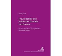 Renate Genth Frauenpolitik Und Politisches Handeln Von Frauen (Tascabile)