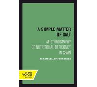Renate Lellep Fernandez A Simple Matter of Salt (Tascabile)