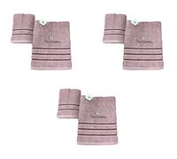 Renato Balestra 3 Set di 2 Asciugamani da bagno (1 viso e 1 bidet) Cipria