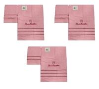 Renato Balestra 3 Set di 2 Asciugamani da bagno (1 viso e 1 bidet) Rosa