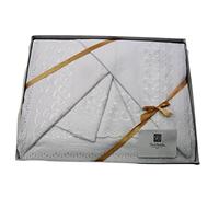 Renato Balestra Completo Lenzuola per Letto Matrimoniale con Pizzo L786