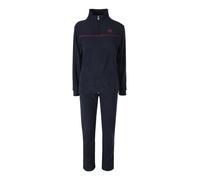 Renato Balestra Completo tuta da donna 2 pezzi in pile con zip - blu scuro