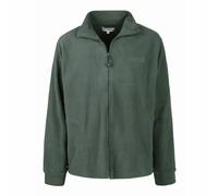 Renato Balestra Felpa RB54 in Morbido Pile Set 1 o 2 Pezzi con Zip Lunga Polsino nelle Maniche e Tasche Uomo Verde XL