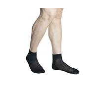 Renato Balestra linea Jeans - 6 Paia Calzini alla caviglia unisex per uomo e donna in cotone filo di scozia traspirante mod. Traspir Nero 35-38