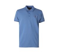 Renato Balestra Polo da uomo in cotone a maniche corte - blu