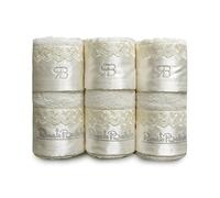 Renato Balestra Set 3+3 Samanta Spugna Viso + ospite con Pizzo Q737