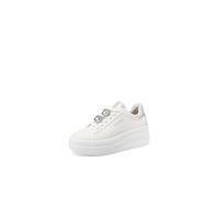 Renato Balestra Sneakers Donna Platform Scarpe da Ginnastica con Strass RB2549 (Argento, Sistema Taglie Calzature EU, Adulto, Donna, Numero, Media, 35)