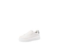 Renato Balestra Sneakers Donna Scarpe da Ginnastica Basse RB2502 (Bianco e Argento, Sistema Taglie Calzature EU, Adulto, Donna, Numero, Media, 37)