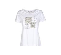 Renato Balestra T-shirt donna in cotone bielastico con stampa