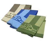 Renato Balestra Telo Mare Microfibra, 3pz Multicolore(Fango-Sabbia + Royal-Azzurro + Verde-Verde)