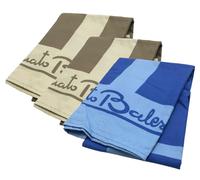 Renato Balestra Telo Mare Microfibra, 3pz Multicolore (Verde + Arancio-Nero + Azzurro Royal)